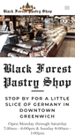 Mobile Screenshot of blackforestpastryshop.com